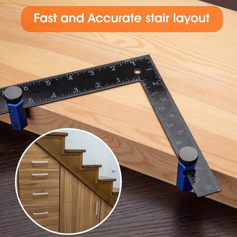 Stair Gauge Knob Metal Stair Stringer Layout Tool Tall Stair