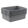 Farmoon 5 Pack Food Service Bus Tub, 8 L Small
