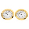 KONTONTY 2pcs Mini Hygrometer Thermometer Analog Humidity and Temperature Meter
