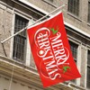 Generic Christmas Garden Flag - Dual-Sided Merry Christmas Flags Decorative,
