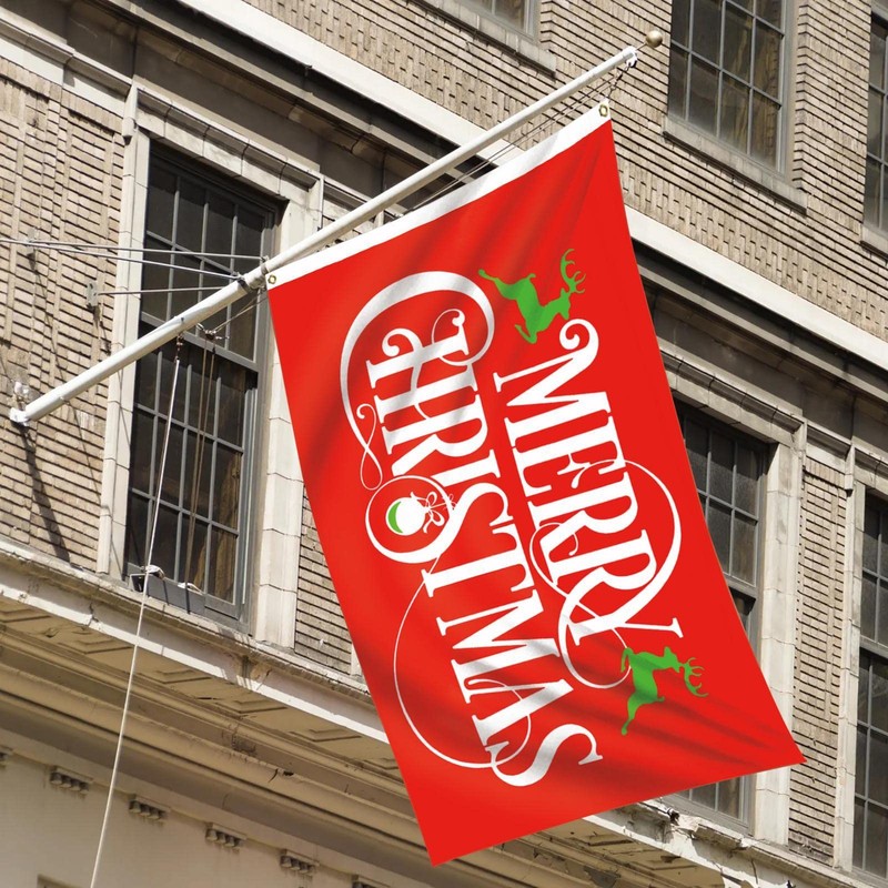 Generic Christmas Garden Flag - Dual-Sided Merry Christmas Flags Decorative,
