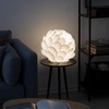 kwmobile DIY Puzzle Lampshade Flower Design Set with Ceiling Mounting
