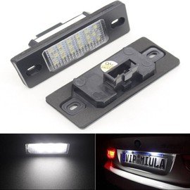KATUR 1 Pair of Car License Plate Lights 18 LEDs Type 3528 SMD