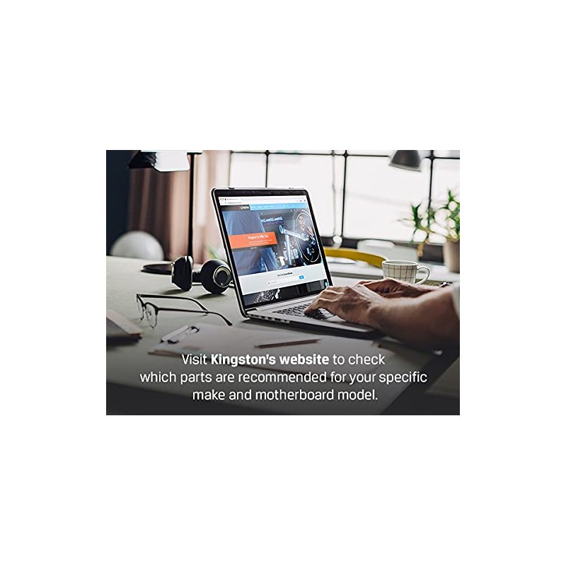 キングストンテクノロジー Kingston Kingston Desktop PC Memory, DDR4, 3200MT/S, 16GB x