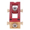 Drill Hole Guide Jig, 6Pcs Cross Flat Hole Puncher Drilling