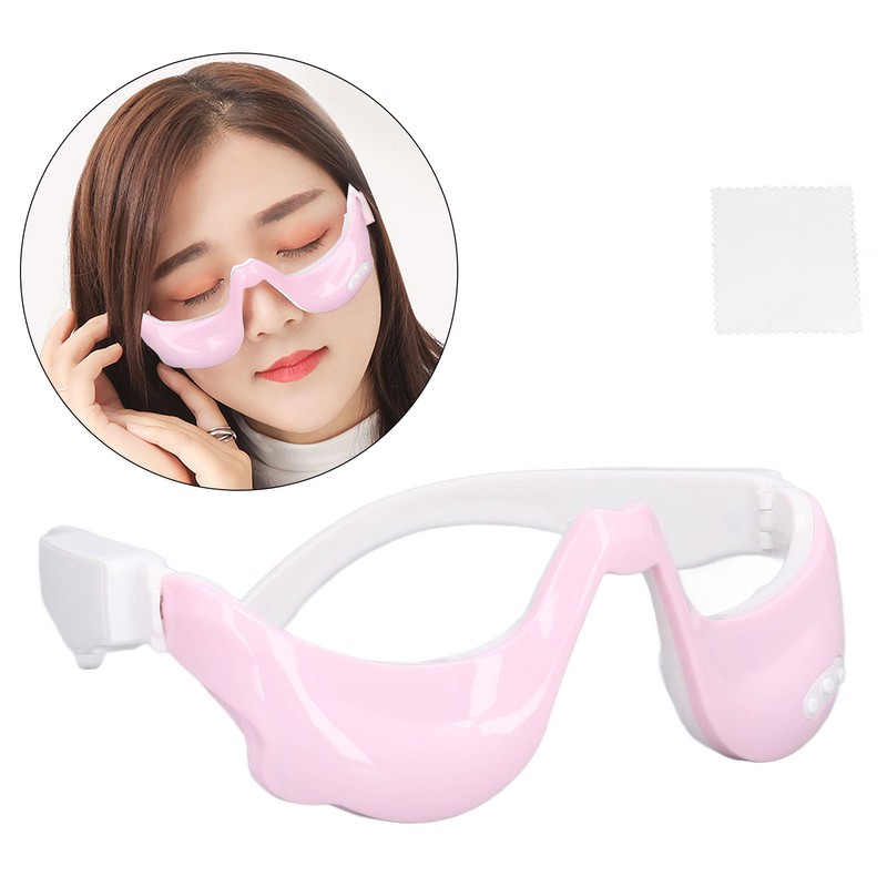 Eye Massager USB Charging Adjustable Hot Compress Vibration Eye Massage