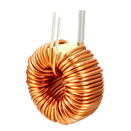 uxcell 5Pcs Vertical Toroid Magnetic Inductor Wire Wind Wound 50uH 20A Inductance Coil