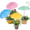 Vorriop Upgraded 4pcs Umbrellas for Outdoor Plants，Garden Beds Shade，Protect Plant