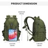 HUNTVP Military Backpack 30L Hiking Backpack Men's German Army Backpack