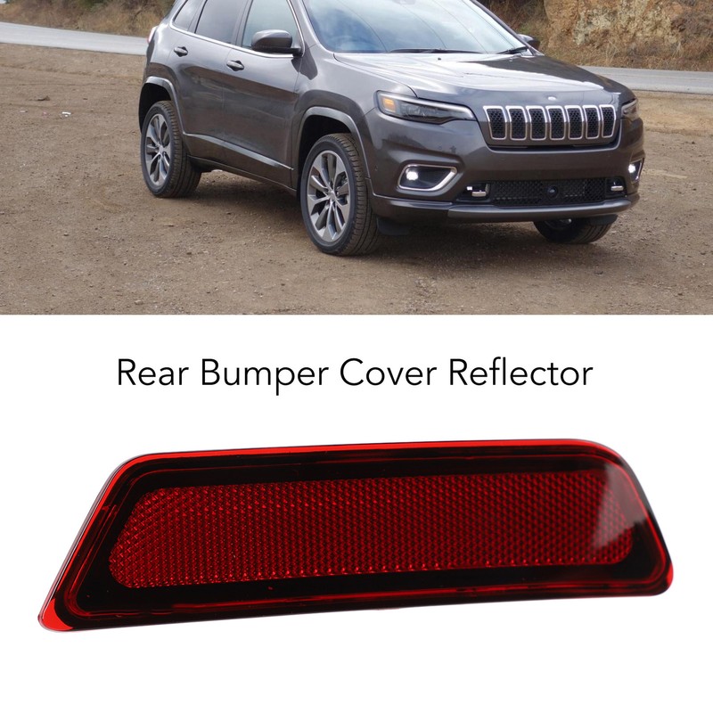 Rear Bumper Cover Reflector Bezel Trim 68275963AC Strong Structure Fit