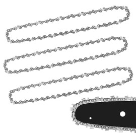 16" Chainsaw Chain, 2904402 Chain Saw Blade 3/8" LP Pitch 0.050" Gauge 56 Drive Links Fits for Greenworks CS80L01 CS80L211 CS80L2512 20232 SB410 CS60L252 CS60L02 2904402 Chainsaw (3 PCS)
