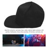 Cotton Plastic Peaked Cap LED Luminescence Editable Cool Hat for