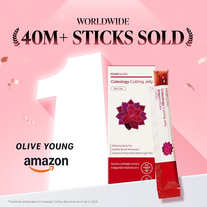 FOODOLOGY Coleology Cutting Stick Jelly Pomegranate – Garcinia HCA &