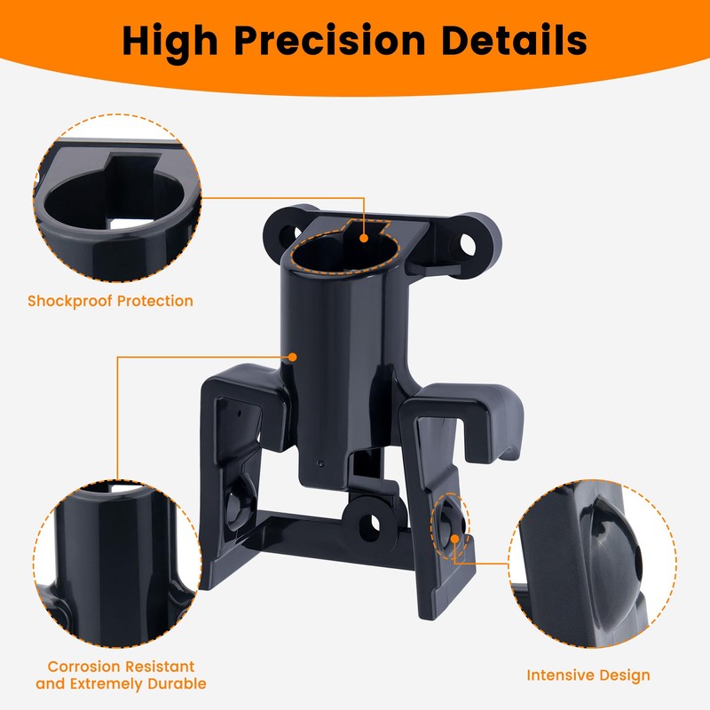 2PCS Gladhand Holder, Dazakoot Gladhand Bracket with Bolts and Nuts,
