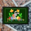 speecheese Happy Easter with cute Easter bunny doormat XXL in