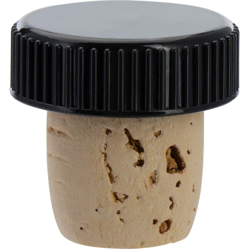 Westmark 10 Griffkorken für Wein-, Spirituosen-, Öl- oder Essigflaschen, Naturkork/Kunststoff,