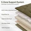 ZonLi Japanese Floor Mattress, 100% Cotton Cover Foldable Futon Mattress