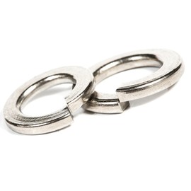 Stainless Steel Rectangular Spring Split Lock Washer (Pack of 50) (M4)