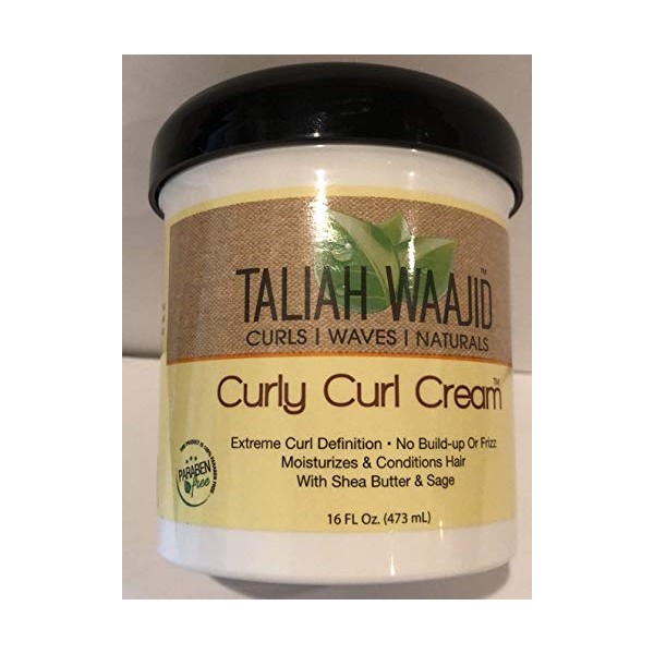 Taliah Waajid Curly Curl Cream Care (16OZ)