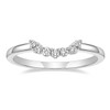 Mameloly Wedding Bands for Women Round Cut CZ Cubic Zirconia