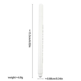 MATSOONY Trick Marker Sewing, 12 Pieces Tailor's Chalk, Heat Fabric Marker Set for Sewing, Self-Extinguishing Water Soluble Fabric Marker Pens, Ideal for Dressmaking, Crafts, Garments