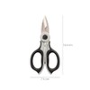 Electrician Scissors 155 mm. TPR Plus No Tension Handle, Stainless