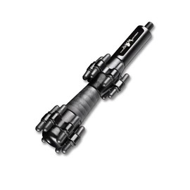 FUNTRESS Archery Bow Stabilizer Balance Bar Damping Aluminum Alloy Bow Stabilzier Detachable Shock Absorber for Compound Bow Accessories (Black)