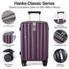 Hanke 24 Inch Luggage Suitcases With Spinner Wheels Lightweight PC