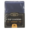1x 25ct CBG CARDBOARD GOLD 3" x 4" PRO Toploaders