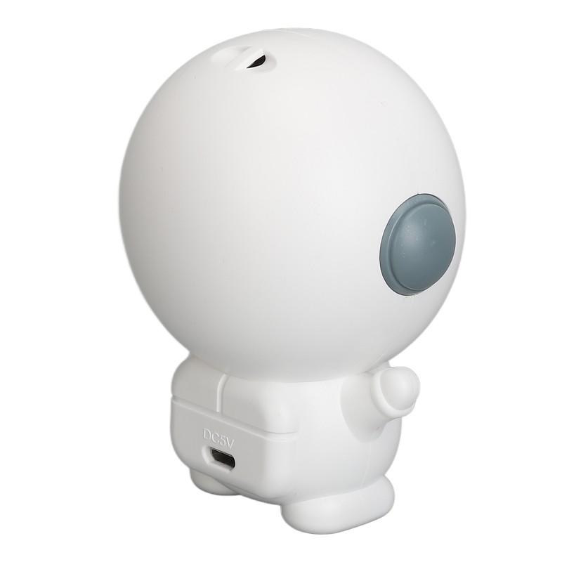 Astronaut Shaped Cute Hand Warmer Digital Display USB Rechargeable 2