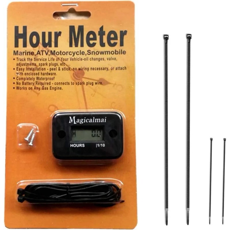 Unbranded Inductive Hour Meter for Gas Engine Generator Lawn Mower