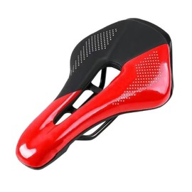 sakurawing Bicycle Saddle Seat Cushion Short Nose Short Saddle Road Bike Mountain Bike Cross Bike MTB Red