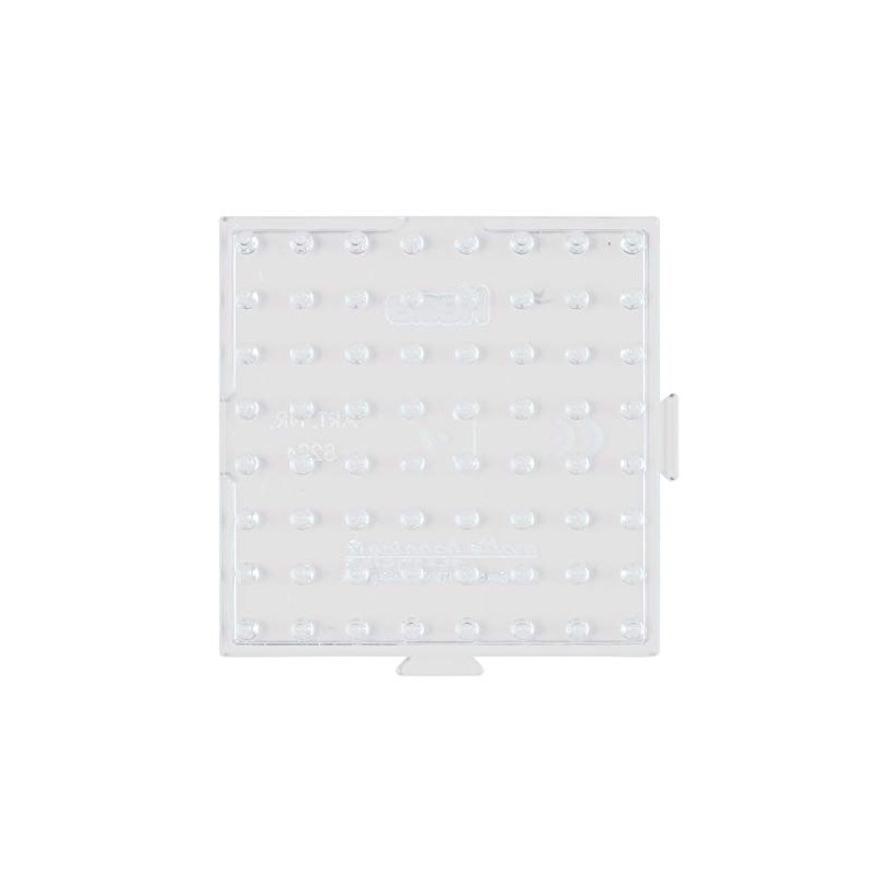 Hama 10.8224 Maxi Transparent Square Pegboard, 8.5 x 1 x