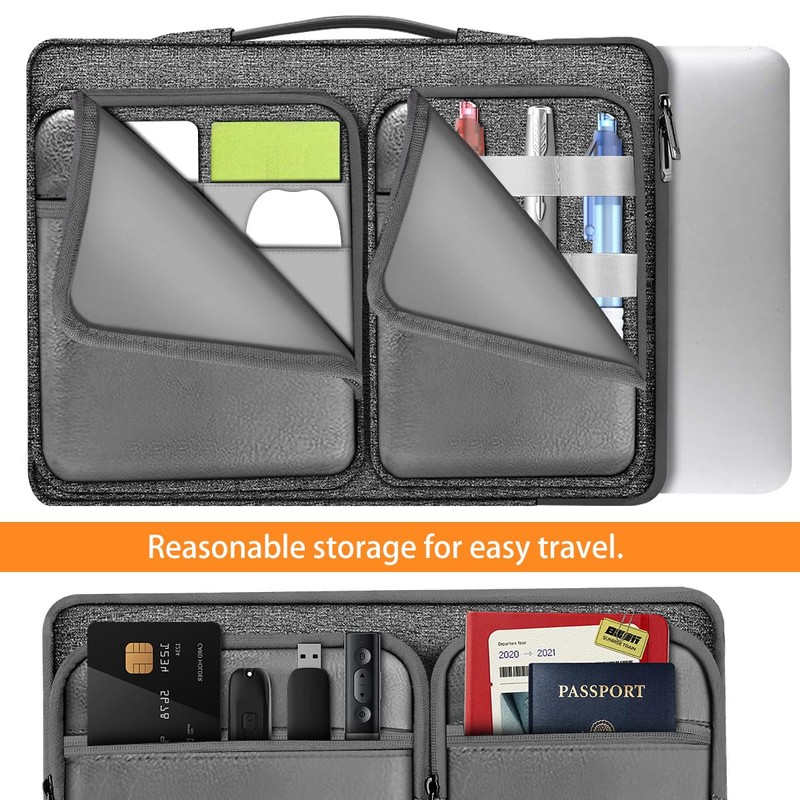 ZINZ Laptop Case 15 15.6 16 inches Sleeve Slim Briefcase