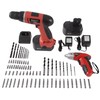 Stalwart Cordless Drill and Driver Combo, 74 Piece