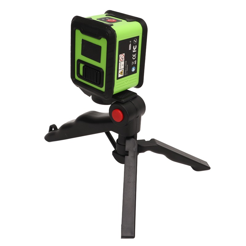 Green Beam Line Level with L Bracket Tripod Self Leveling
