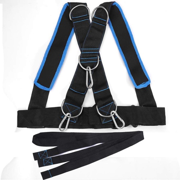 MOOCY Multi Purpose Training Sled Harness Vest, Speed Strength Training