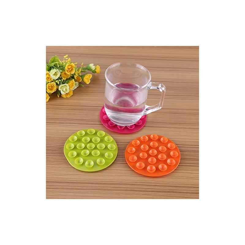 (Pack of 2) Creative Children's Tableware Sucker Baby Kids Magic