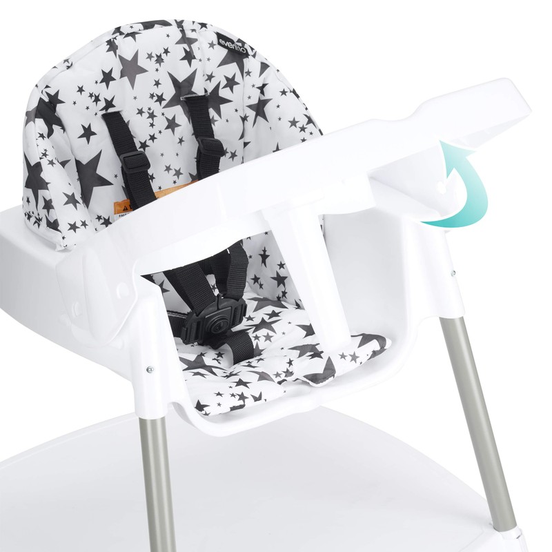 Evenflo Eat and Grow 4-in-1 Convertible High Chair (Pop Star