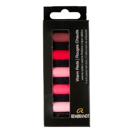 Rembrandt Professional Soft Pastel Set Warm Reds | 5 Half Pastels