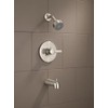 Peerless PTT188792-BN Apex, Tub Shower Trim Kit, Brushed Nickel