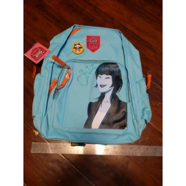 Jordi labanda girls book bag back pack jordi labanda s1 blue multiple pocket