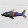Tumia LAC Shark - Recycled metal wall hanging decoration -