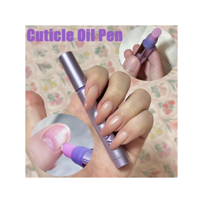 Cuckoo Store 1/2 Pack 3-in-1 Nail Cuticle Pen with Nourishing