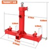 Sulythw 3 Point Hitch Attachment, 3pt Quick Trailer Hitch 2"
