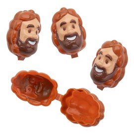 Fun Express Molded Jesus Plastic Easter Eggs - 12 Pieces