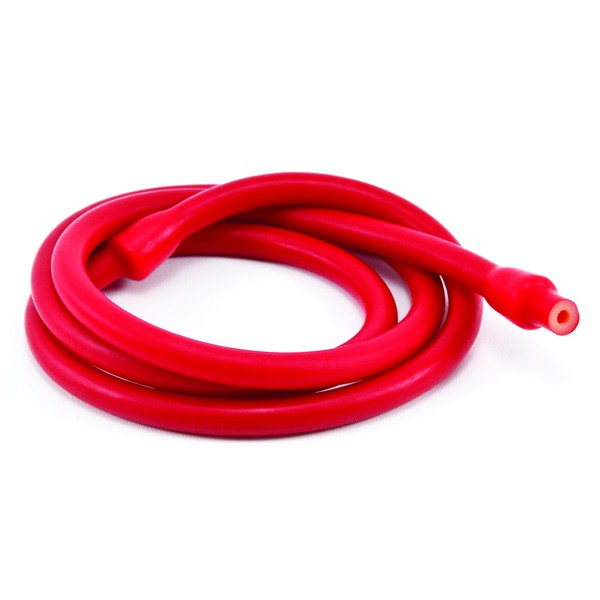 Lifeline 5' Resistance Cable for Low Impact Strength Training and Greater Muscle Activation - 60lbs , Red