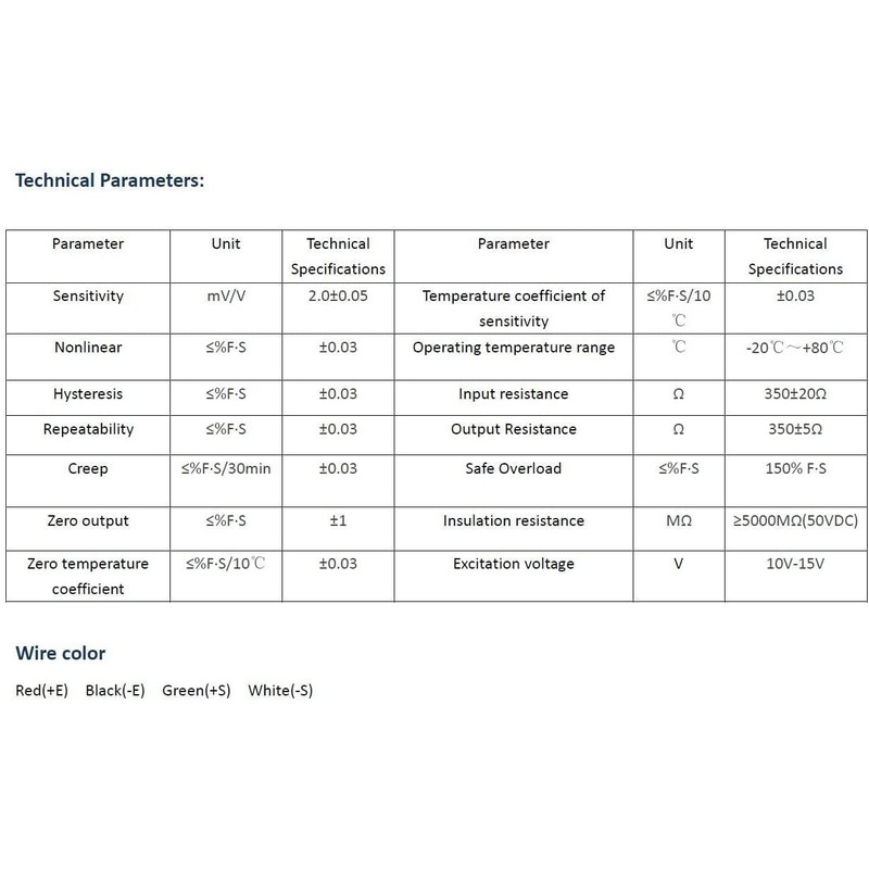 CALT DYLY-103 Compression and Tension Sensor S Beam Force Pressure