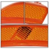 CHEDA Front Side Marker Lights Compatible With 2015 2016 2017