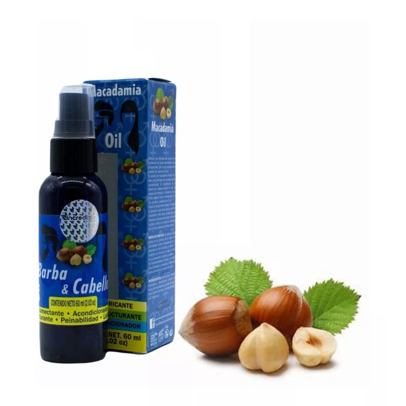 Machin Barbiux Aceite Barba Y Cabello Macadamia Barbiux Machin 60ml